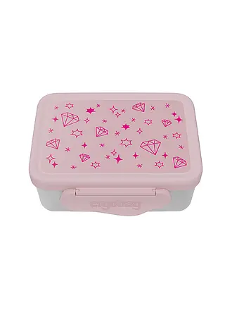 ERGOBAG | Boîte à lunch en acier inoxydable Fleurs | weiss